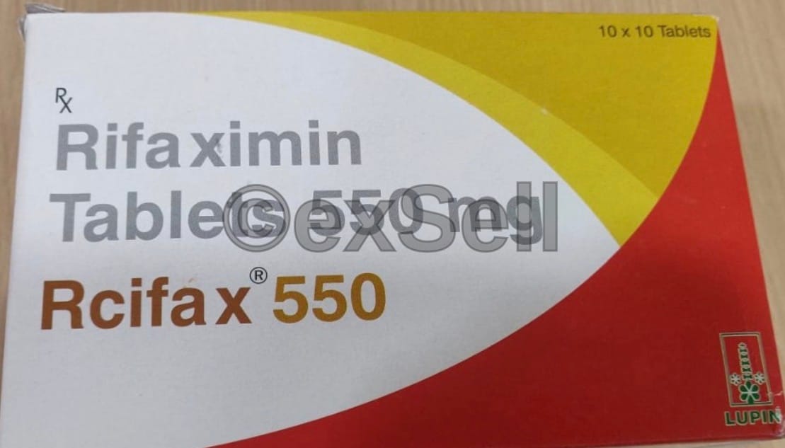 Rcifax 550mg Tablet 550mg Tablet – Rifaximin (550mg)