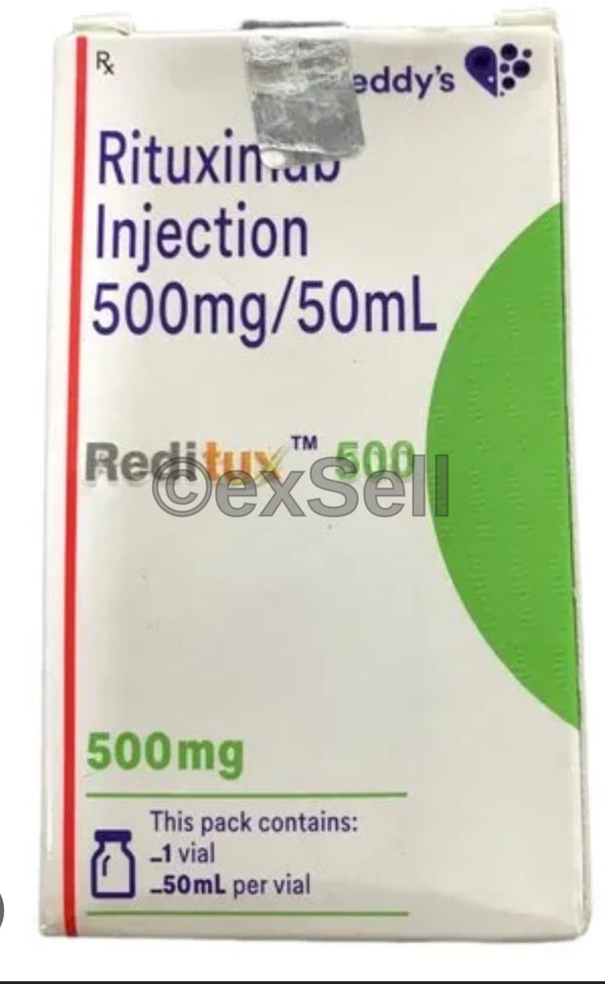 Reditux 500mg Injection 500mg/50ml Vial – Rituximab (500mg)