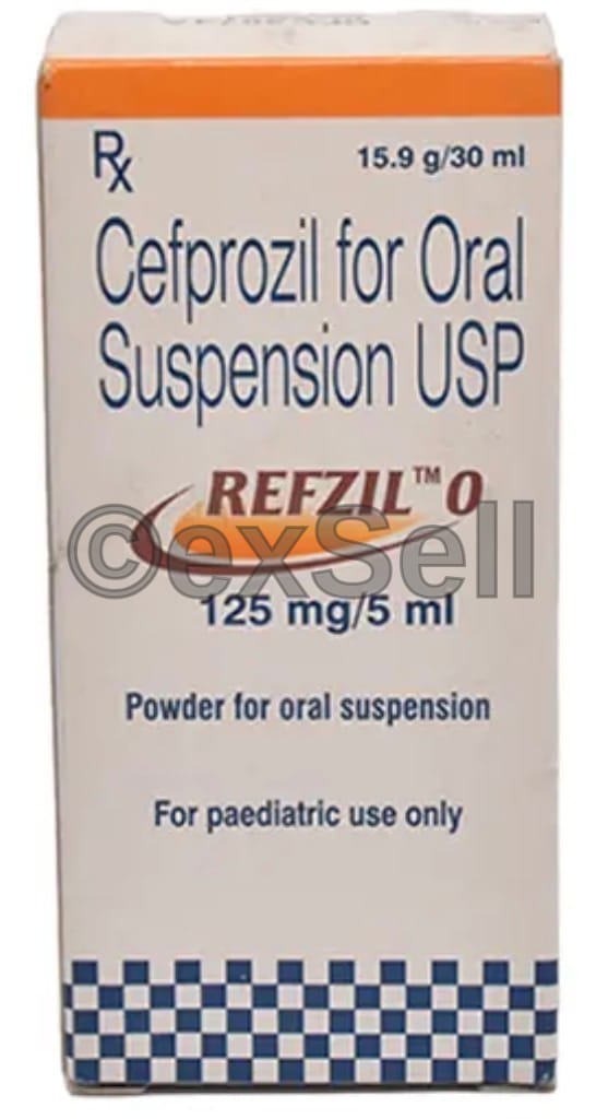 Refzil O Oral Suspension 125mg/5ml Oral Suspension – Cefprozil (125mg/5ml)