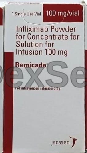 Remicade Injection 100mg Vial – Infliximab (100mg)