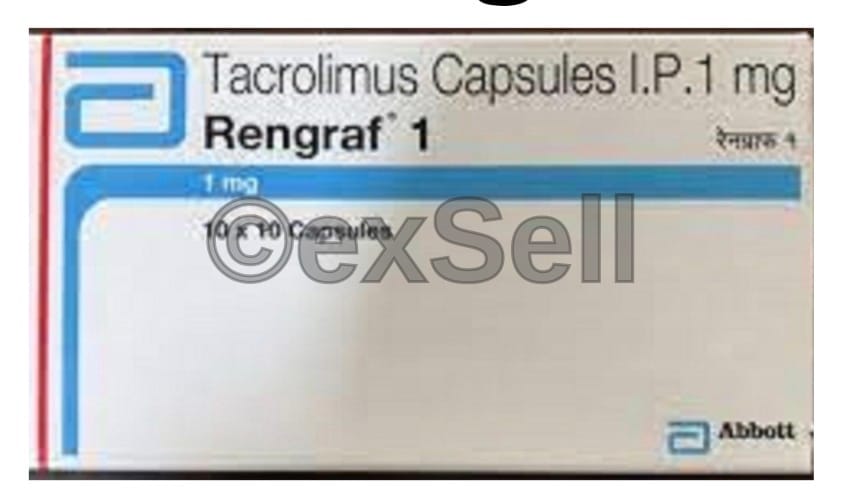 Rengraf 1mg Capsule 1mg Capsule – Tacrolimus (1mg)