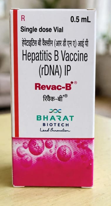 Revac-B Vaccine (Hepatitis B Vaccine (rDNA) (10mcg)) 10mcg Vial – ExSell Laboratories