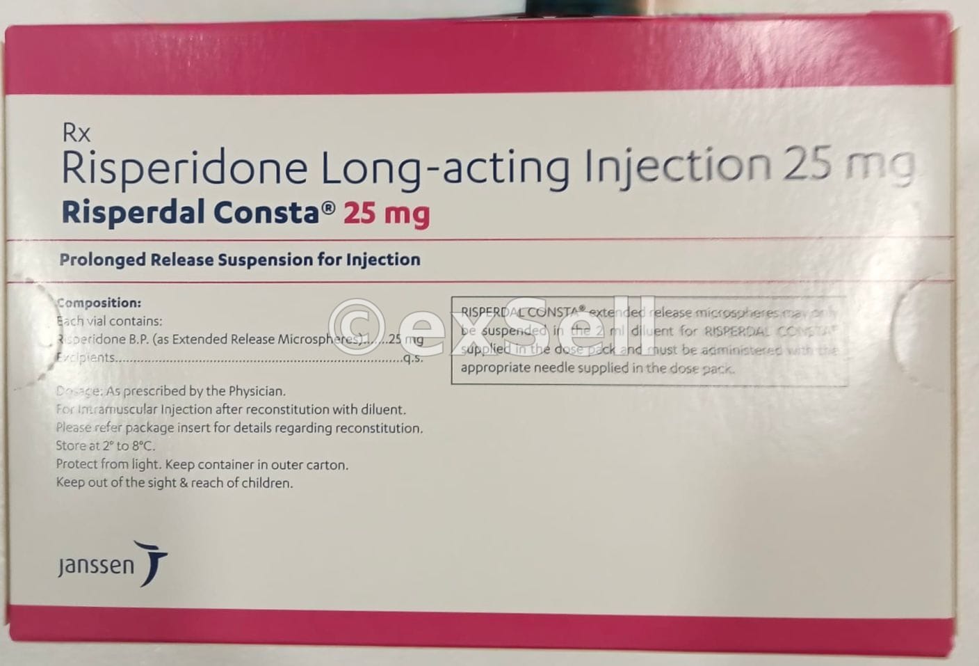 Risperdal Consta 25mg Injection