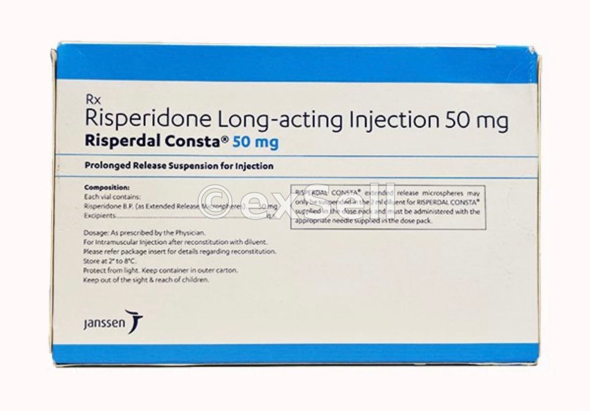 Risperdal Consta 50mg Injection