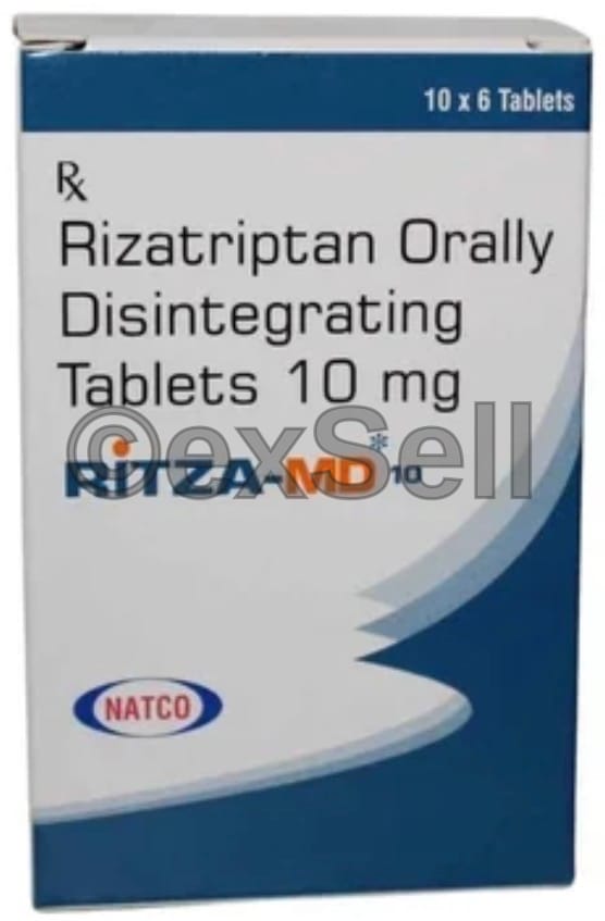 Ritza MD 10mg Tablet 10mg Tablet – Rizatriptan (10mg)