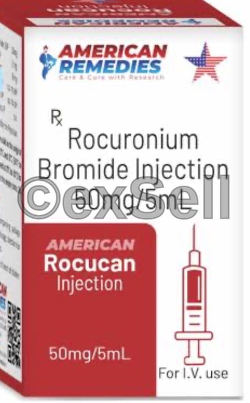 Rocucan Injection 50mg/5ml Vial – Rocuronium Bromide (50mg/5ml)