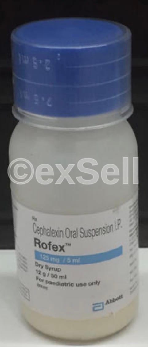 Rofex 125mg Dry Syrup 125 mg Dry Syrup – Cefalexin (125mg)