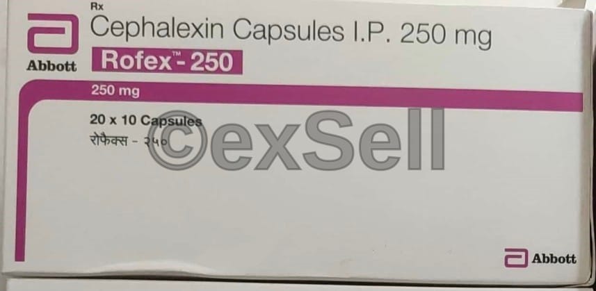Rofex 250mg Capsule 250 mg Capsule – Cefalexin (250mg)