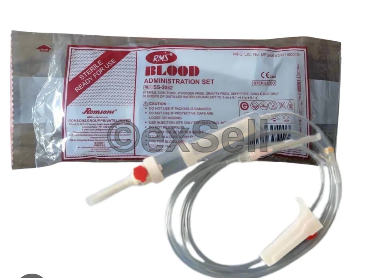 Romson Blood Administration Set - Tube – -