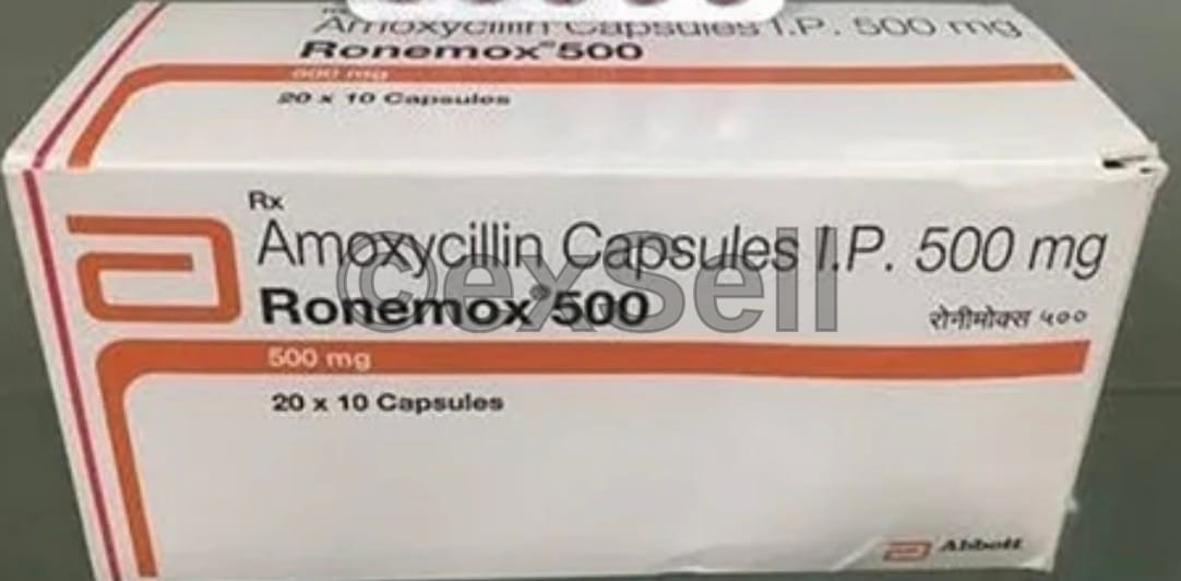 Ronemox 500 Capsule 500 mg Capsule – Amoxycillin (500mg)