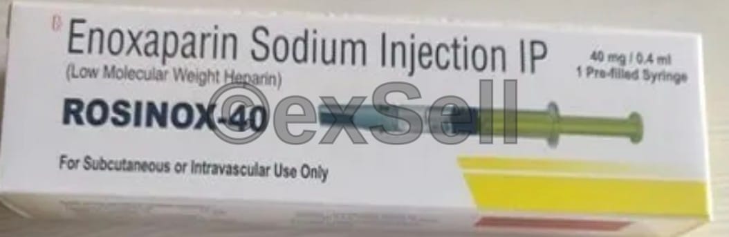 Rosinox -40mg 40mg/0.4ml Pre filled syringe – Enoxaparin Sodium Injection 40mg