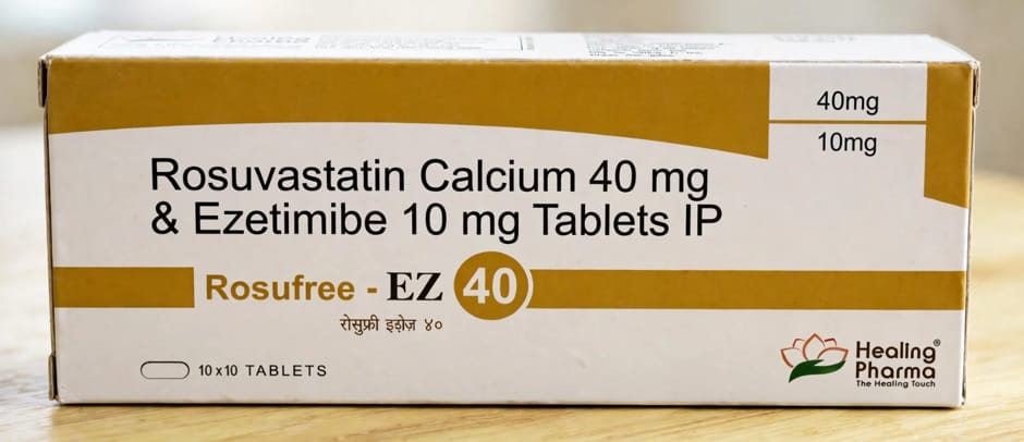 Rosufree EZ 40 50mg Tablets – Ezetimibe 10mg + Rosuvastatin 40mg