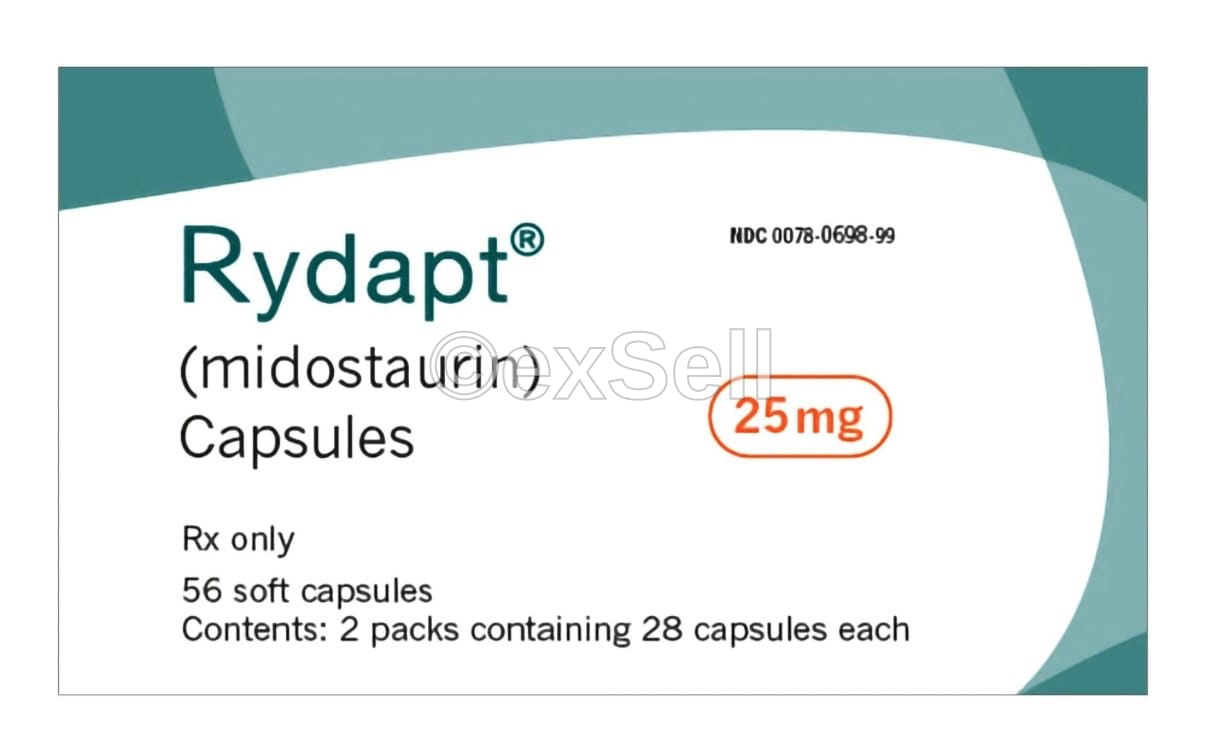 Rydapt 25 mg 25 mg Capsule – Midostaurin 25 mg