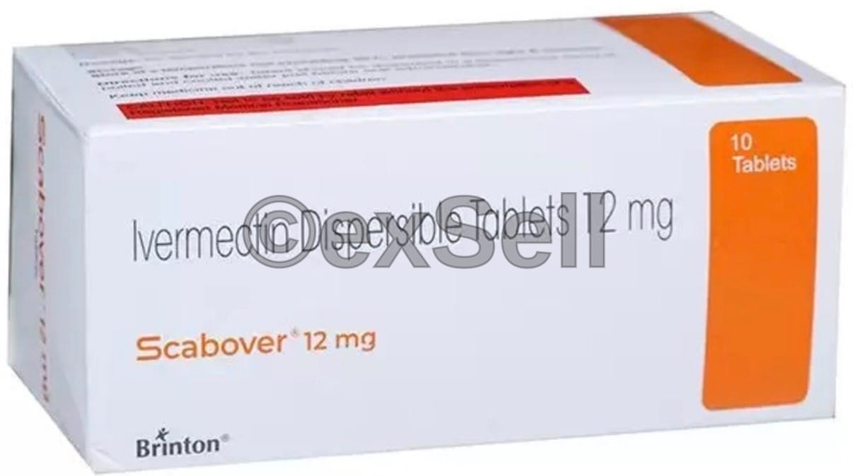 Scabover 12mg Tablet 12mg Tablet – Ivermectin (12mg)