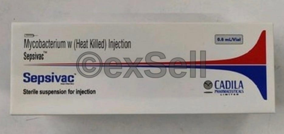 Sepsivac Injection 0.5Billion cells Vial – Mycobacterium (0.5Billion cells)
