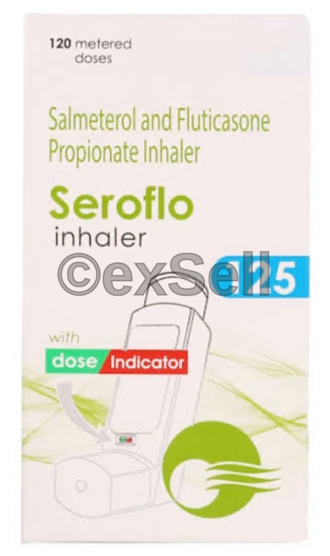 Seroflo 125 Inhaler 25mcg+ 125mcg Inhaler – Salmeterol (25mcg) + Fluticasone Propionate (125mcg)