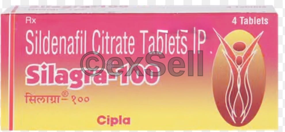 Silagra 100mg Tablet 100 mg Tablet – Sildenafil (100mg)