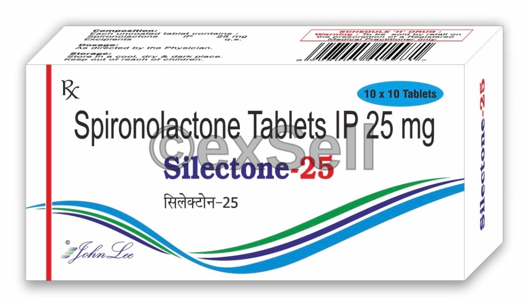 Silectone 25 Tablet 25 mg Tablet – Spironolactone (25mg)