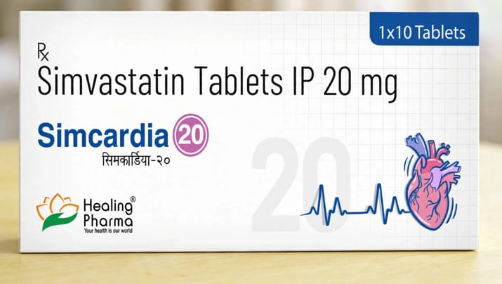 Simcardia 20 (Simvastatin) 20 mg Tablets – ExSell Laboratories