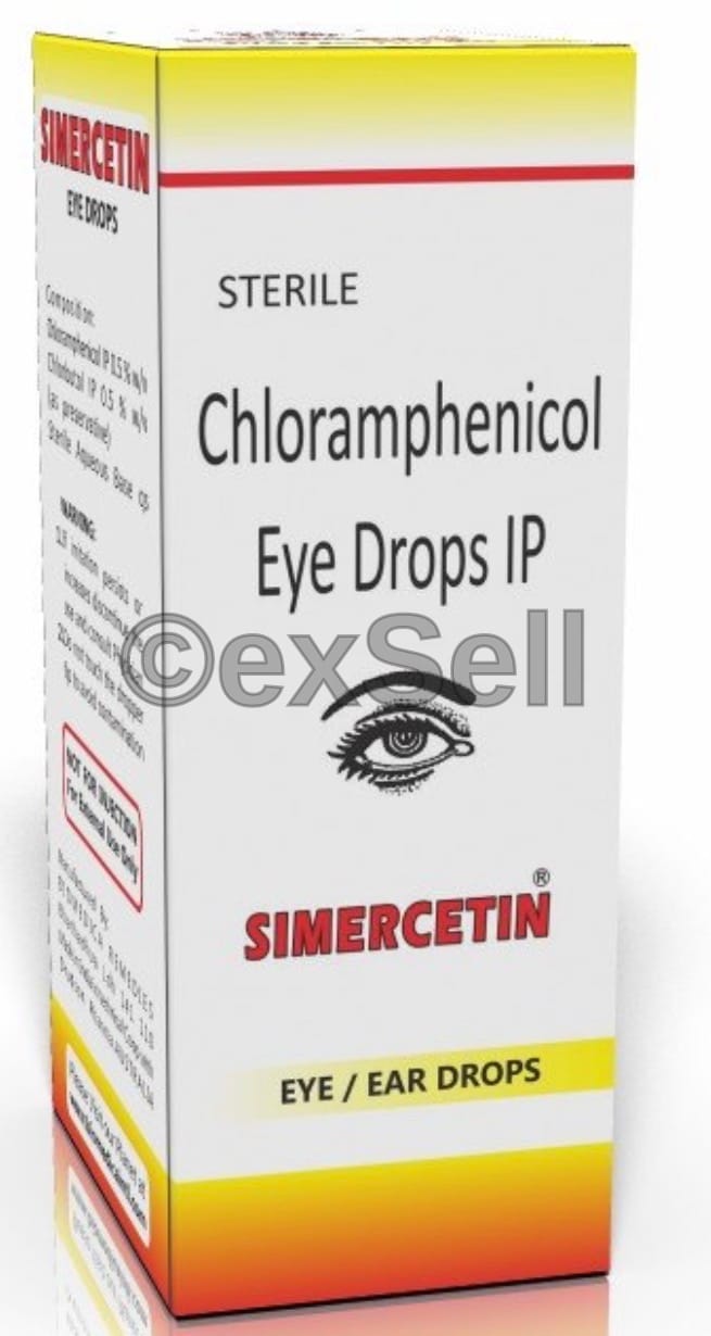 Simercetin Eye Drop 0.5% Eye drop – Chloramphenicol (0.5%)