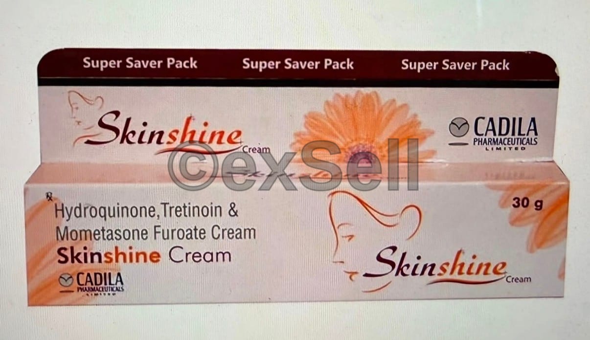 Skinshine Cream 2% Cream – Hydroquinone (2%) + Mometasone (0.1% ) + Tretinoin (0.025%)