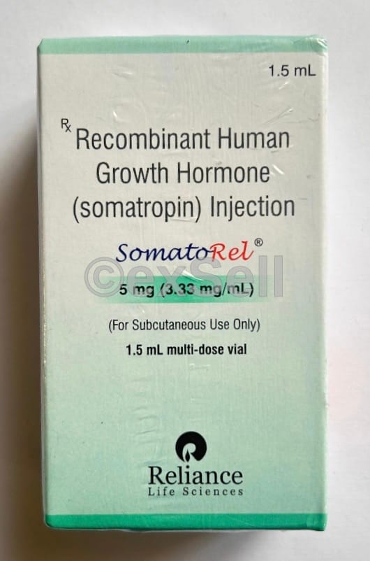 Somatorel 5mg Injection 5 mg Injection – Somatropin (5mg)
