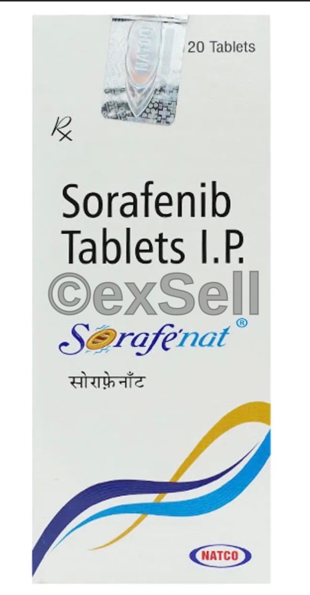 Sorafenat 200mg Tablet 200mg Tablet – Sorafenib (200mg)