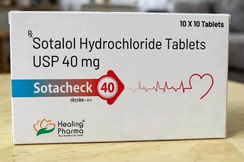 Sotacheck 40mg Tablet 40mg Tablet – Sotalol Hydrochloride 40mg