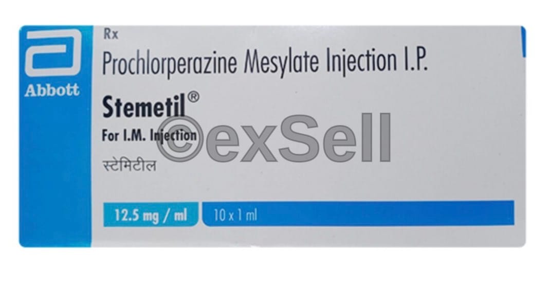 Stemetil Injection 12.5 mg Injection – Prochlorperazine (12.5mg)