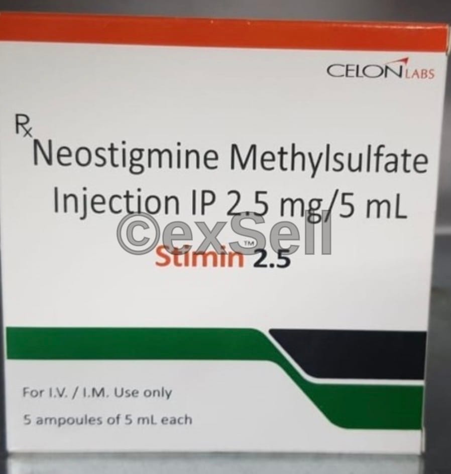 Stimin 2.5mg Injection 2.5 mg Injection – Neostigmine (2.5mg)