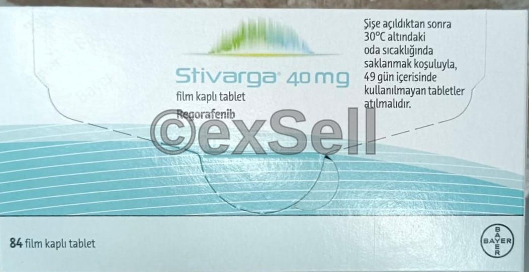 Stivarga 40 mg tablets 40 mg Tablet – Regorafenib 40 mg