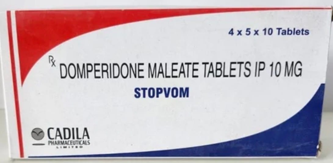 Stopvom 10mg Tablet 10mg Tablet – Domperidone (10mg)