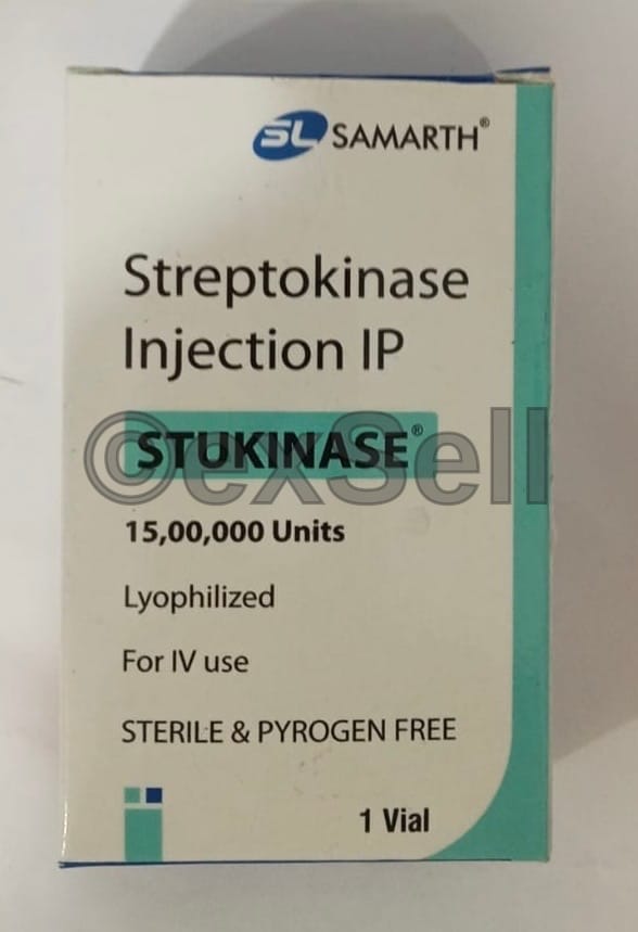 Stukinase 1500000IU Injection 1500000 IU Injection – Streptokinase 1500000 IU