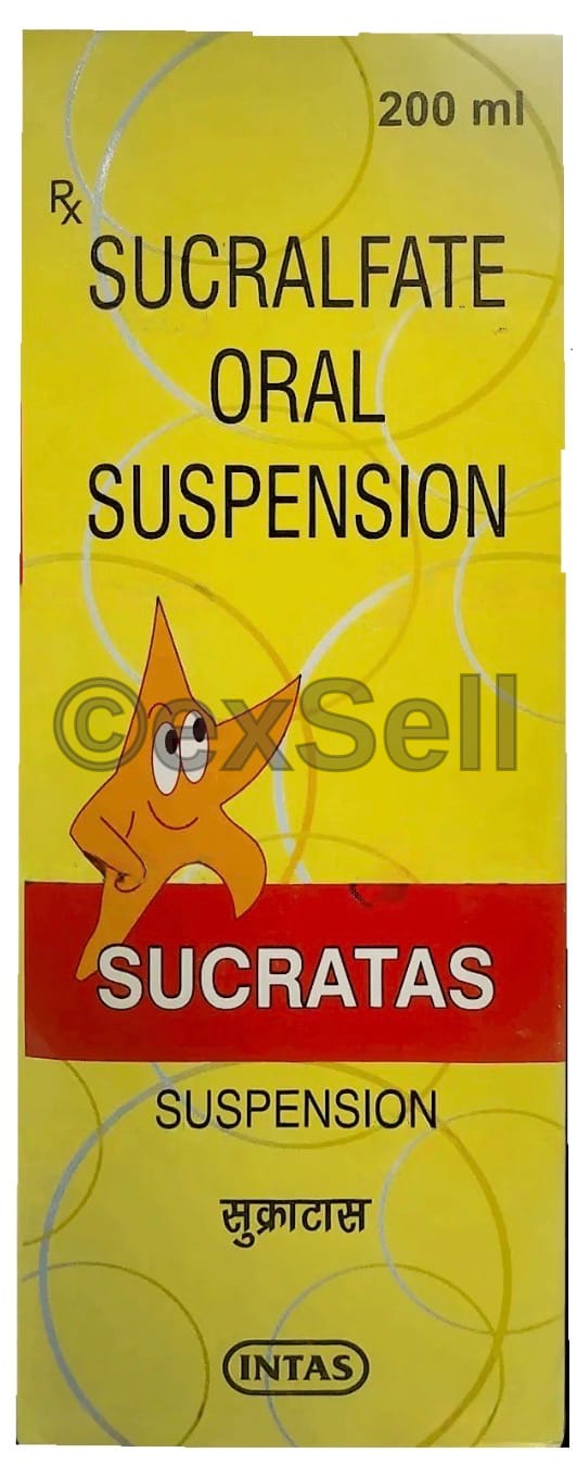 Sucratas Syrup (1000mg) Syrup – Sucralfate (1000mg)