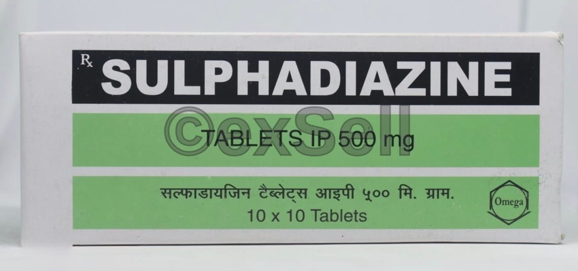 Sulphadiazine 500mg Tablet 500 mg Tablet – Sulfadiazine (500mg)