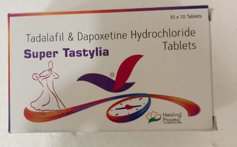 Super Tastylia 80 mg Tablets – Tadalafil (20 mg)+ Dapoxetine (60 mg)
