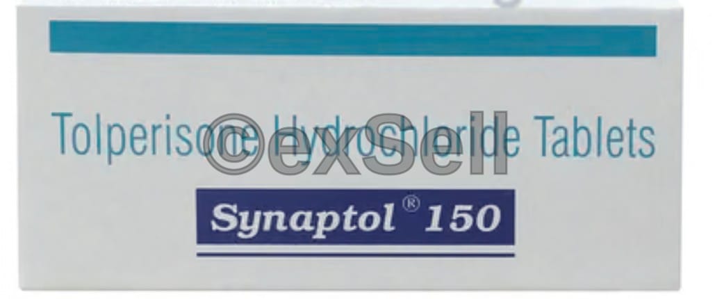 Synaptol 150mg Tablet 150mg Tablet – Tolperisone (150mg)