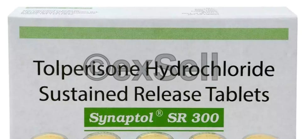 Synaptol SR 300mg Tablet 300mg Tablet – Tolperisone (300mg)