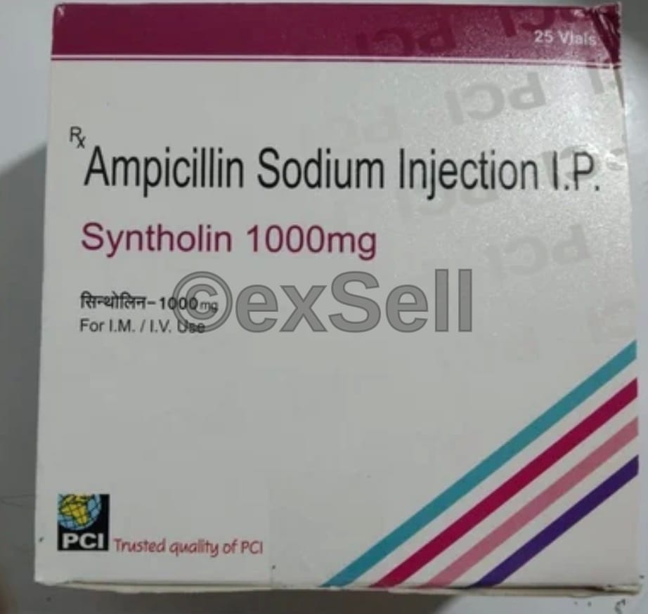 Synthocilin 1gm Injection 1gm Vial – Ampicillin (1gm)