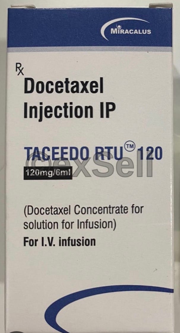 Taceedo RTU 120 Injection 120 mg Injection – Docetaxel (120mg)