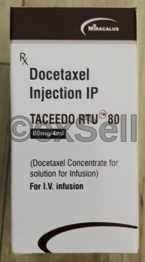 Taceedo Rtu 80 Mg Injection 80 mg Injection – DOCETAXEL 80mg