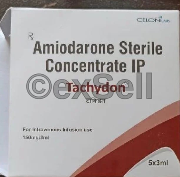 Tachydon 150mg Injection 150mg Injection – Amiodarone Sterile Concentrate 150 mg