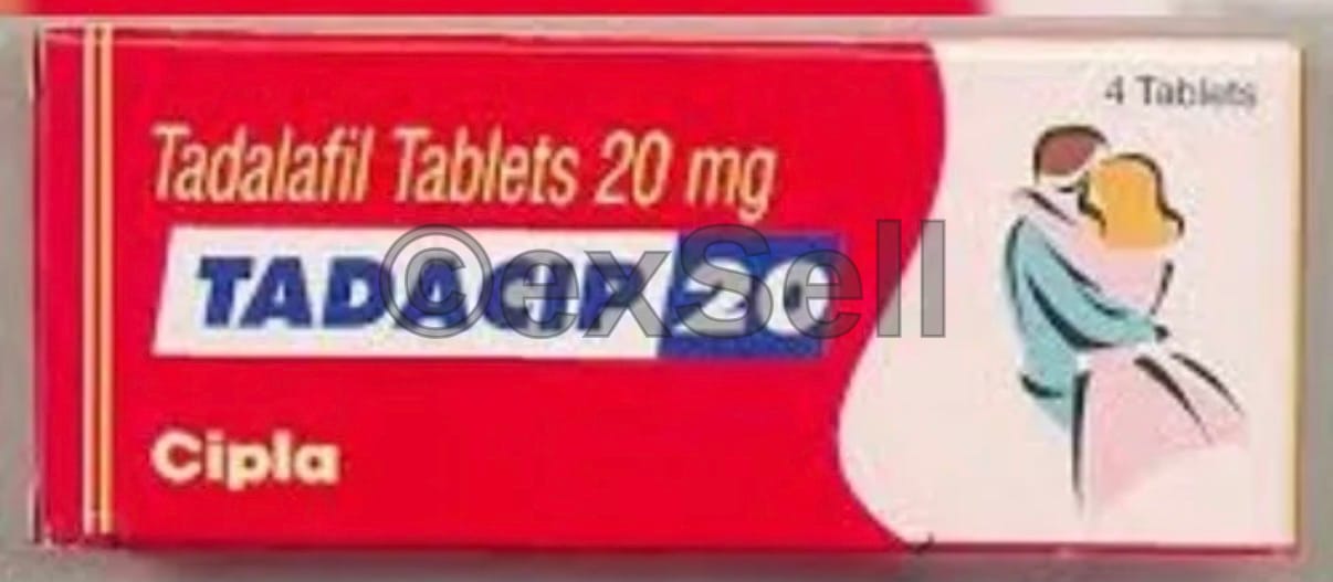 Tadacip 20mg Tablet 20mg Tablet – Tadalafil (20mg)