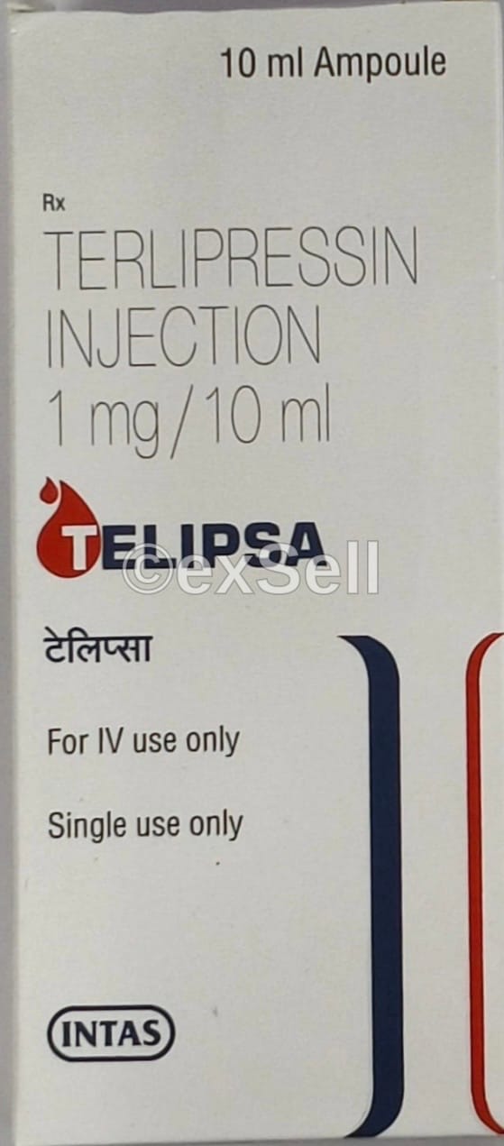 Telipsa Injection 10 mg Vial – Terlipressin (1mg/10ml)