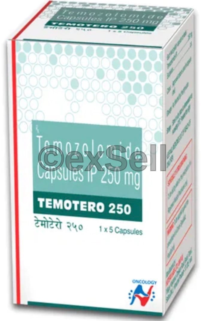 Temotero 250mg Capsule 250mg Capsule – Temozolomide (250mg)