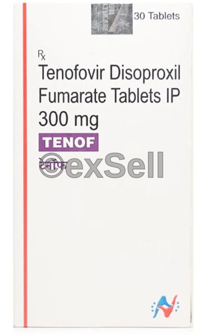 Tenof Tablet 300mg Tablet – Tenofovir disoproxil fumarate (300mg)
