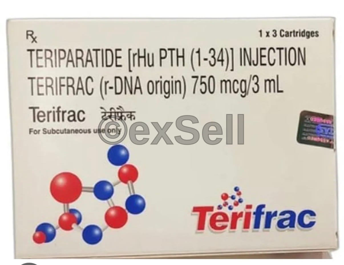 Terifrac Injection 750mcg Cartridge – Teriparatide (750mcg)