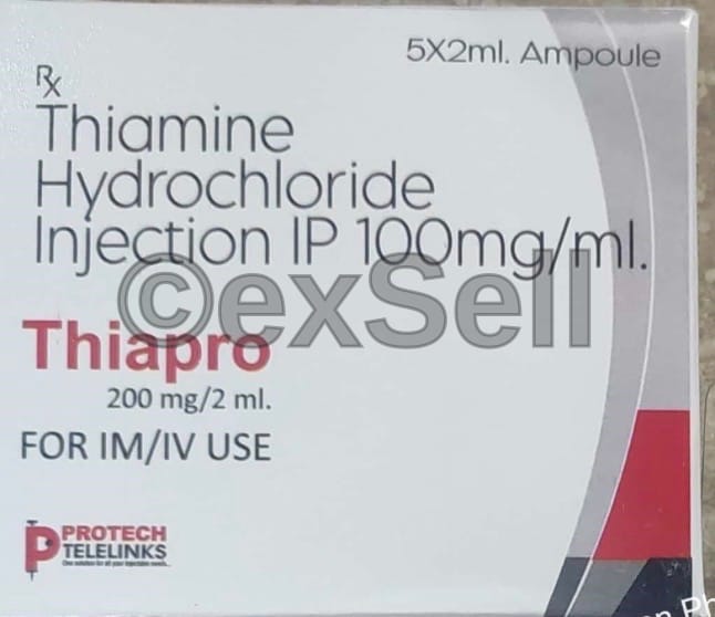Thiapro 200mg/2ml 200mg Ampoule – Thiamine (200mg)