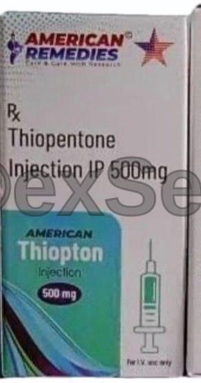 Thiopton 500mg 500mg Vial – Thiopentone Sodium (500mg)