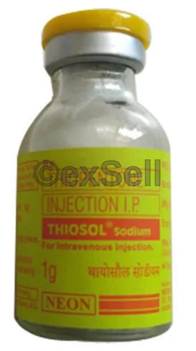 Thiosol 1g Injection 1g Vial – Thiopental Sodium (1g)
